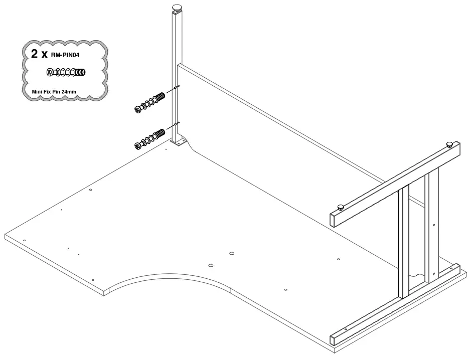 dams Momento Ergonomic Desk - 21