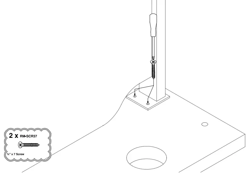 dams Momento Ergonomic Desk - 24