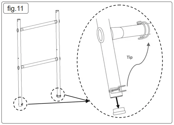 SEALEY SSCL1 V2 Platform Scaffold Tower EN 1004 - fig 6