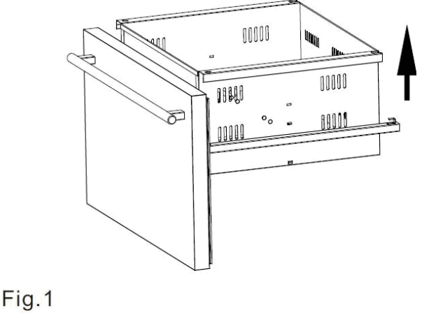 SUMMIT ADRD24 FROST FREE DRAWER REFRIGERATOR - 10