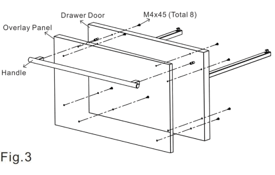 SUMMIT ADRD24 FROST FREE DRAWER REFRIGERATOR - 12