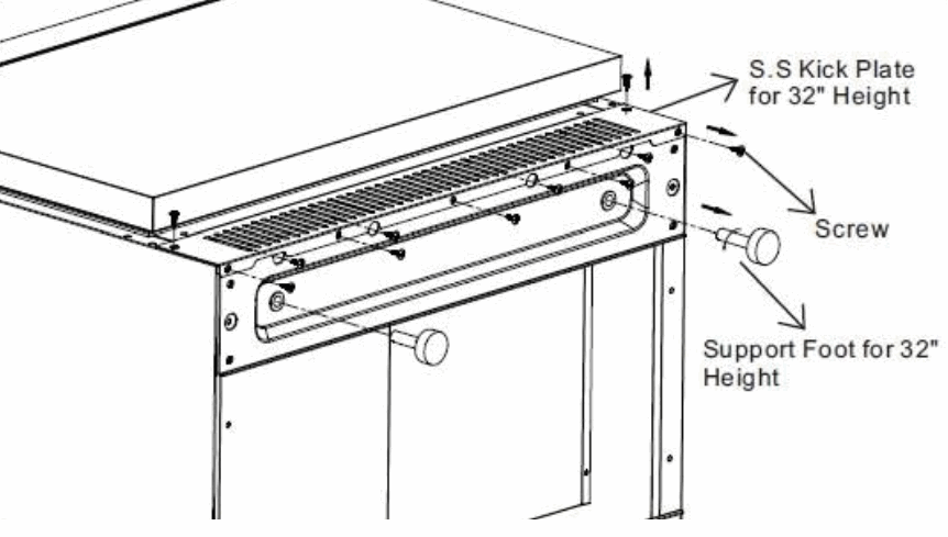 SUMMIT ADRD24 FROST FREE DRAWER REFRIGERATOR - 13