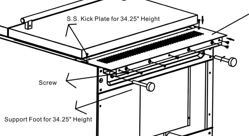 SUMMIT ADRD24 FROST FREE DRAWER REFRIGERATOR - 15