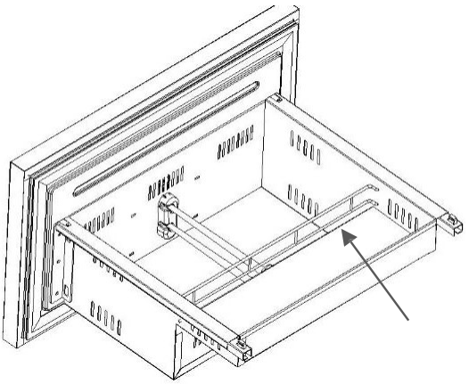 SUMMIT ADRD24 FROST FREE DRAWER REFRIGERATOR - 5