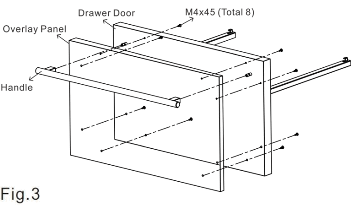 SUMMIT ADRD24 FROST FREE DRAWER REFRIGERATOR - 9