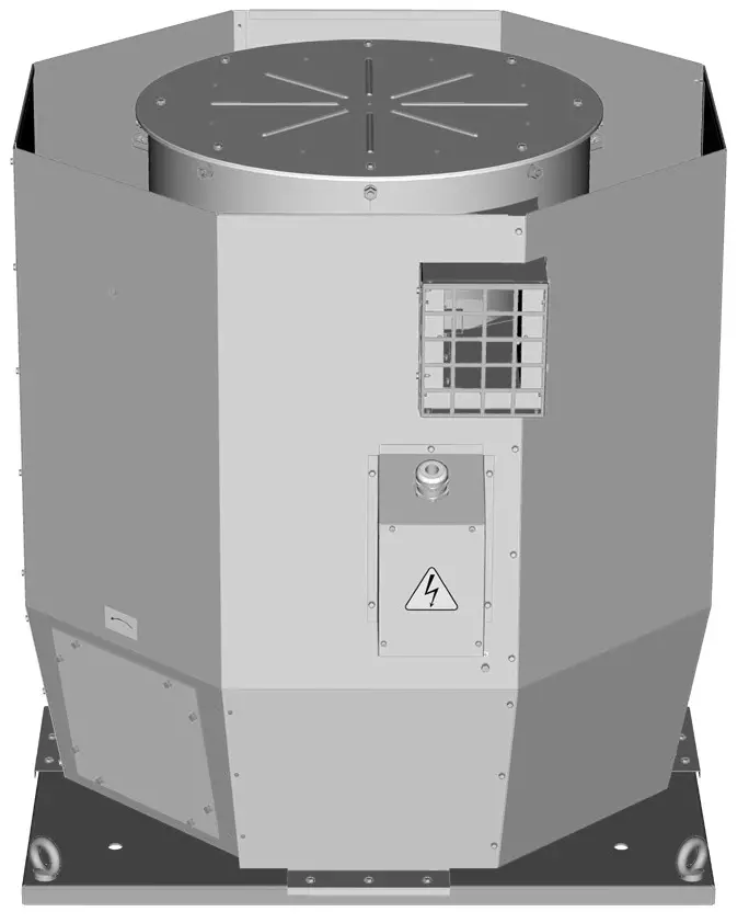 VENTS VKDV K2 RoofMounted Centrifugal Smoke Extraction Fan  