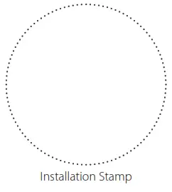 VENTS VKDV K2 RoofMounted Centrifugal Smoke Extraction Fan - Installation Stamp