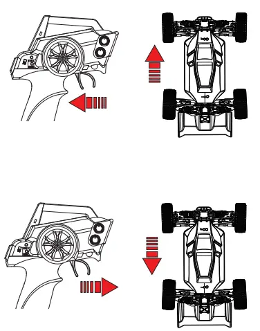 df-models 3168 XL Fighter Brushless Toy Car 5