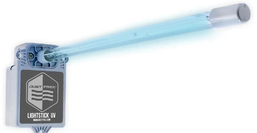 DUST FREE 19300 LIGHTSTICK Germicidal Ultraviolet Light FEATURE