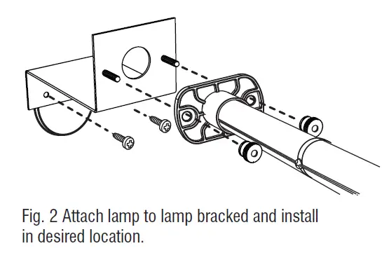 DUST FREE 19300 LIGHTSTICK Germicidal Ultraviolet Light FIG 3