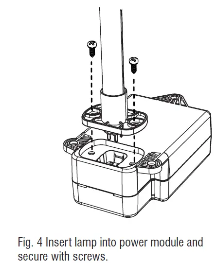 DUST FREE 19300 LIGHTSTICK Germicidal Ultraviolet Light FIG 5
