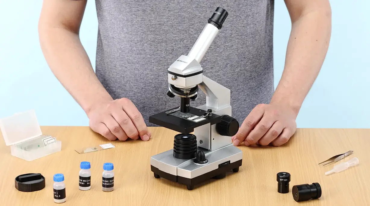 Bresser 8855000 40x-1024x Microscope Set Instruction Manual