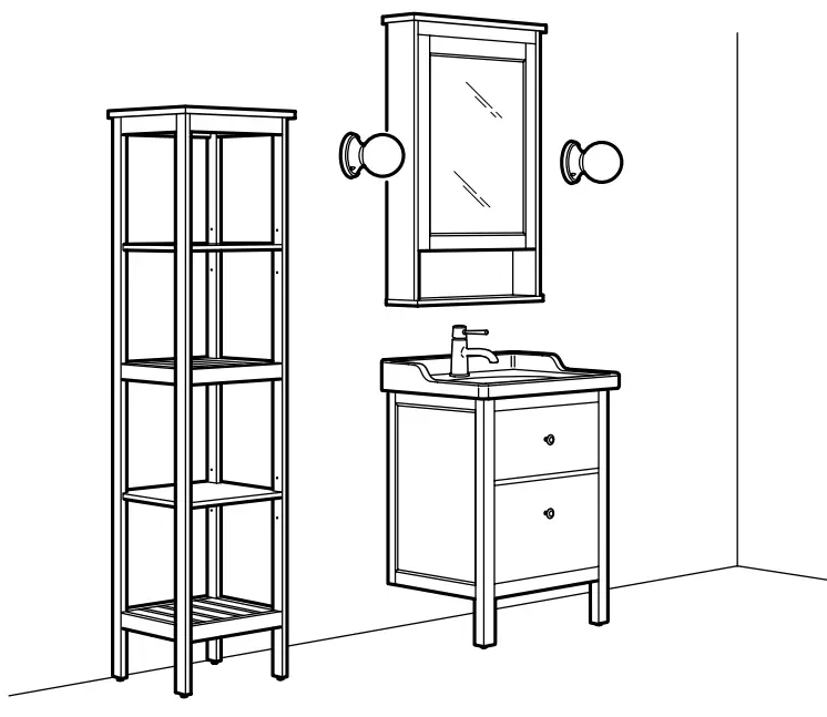 IKEA HEMNES Bathroom Vanity fig 50