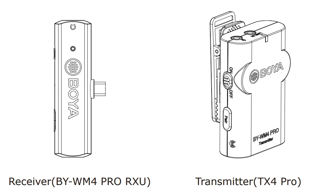 BOYA CBY-WM4PRO-K3 Dual-Channel Digital Wireless Microphone-9
