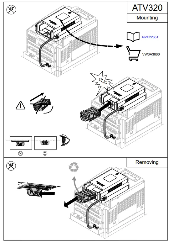 Schneider Electric VW3 Series Ethercat 2 x RJ45 communication module fig 4