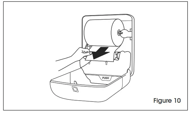 ULINE H-5805 Tork Matic Towel - Fig10