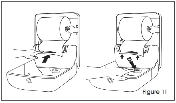 ULINE H-5805 Tork Matic Towel - Fig11