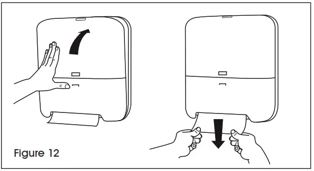 ULINE H-5805 Tork Matic Towel - Fig12