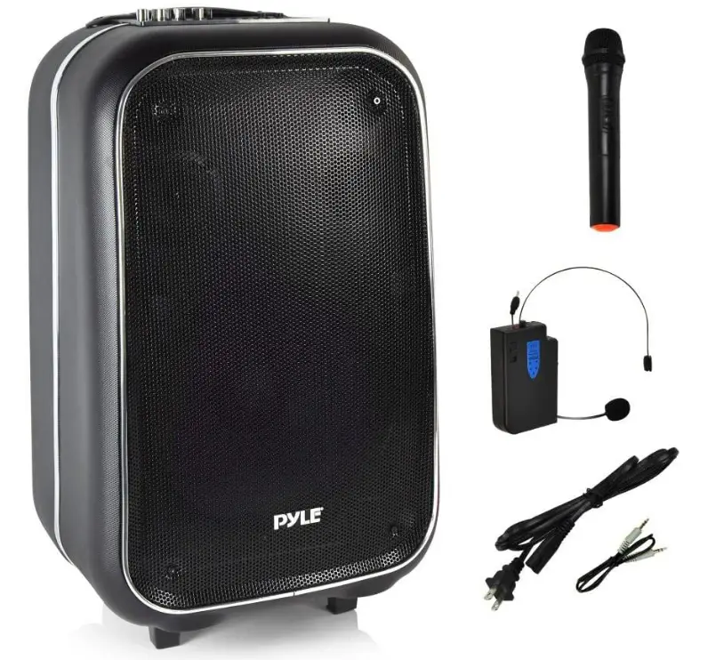 Pyle-PWMA1225BT-Portable-Bluetooth-Karaoke-Loudspeaker-Imgg