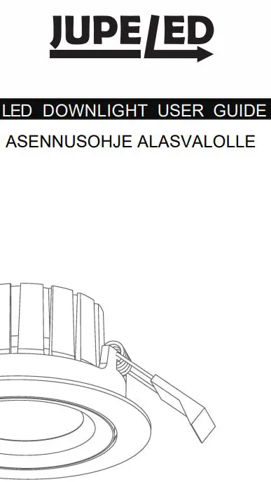 JUPELED JPL-KA85V-7WDIP LED Downlight User Guide