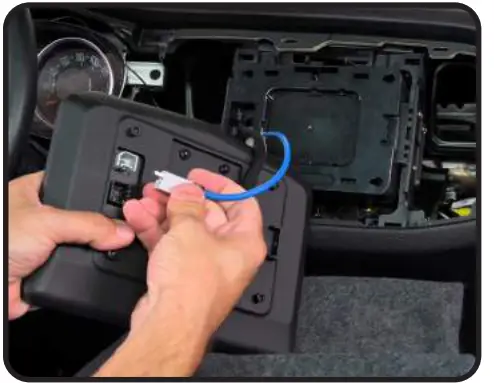 PAC SRK-CHR15H 2015-2021 Dodge Charger - Attaching The Display Screen1