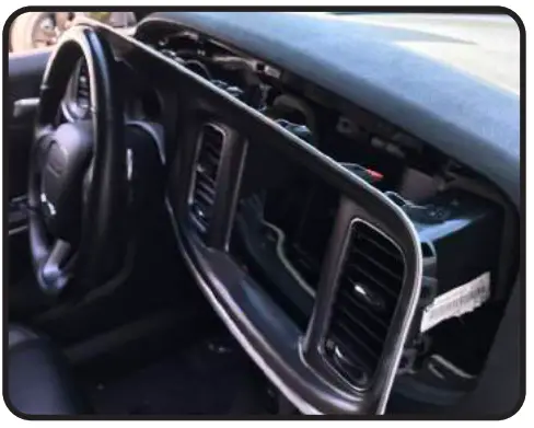 PAC SRK-CHR15H 2015-2021 Dodge Charger - Attaching The Display Screen2