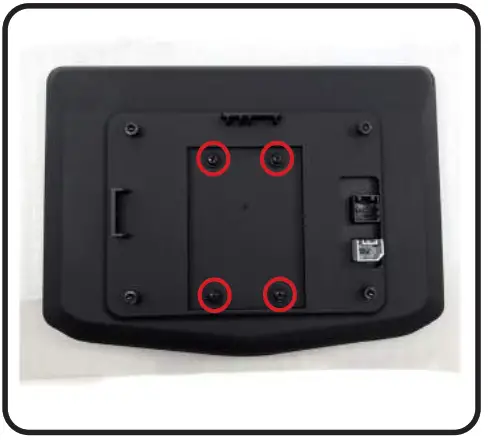 PAC SRK-CHR15H 2015-2021 Dodge Charger - Display Mounting Panel Assembly 2