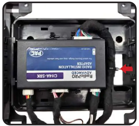 PAC SRK-CHR15H 2015-2021 Dodge Charger - Interface and Radio Module Mounting2