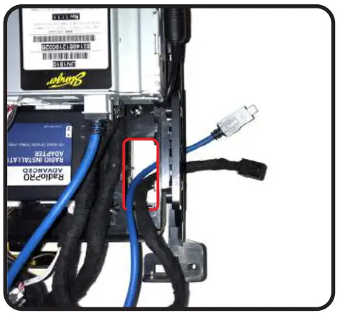 PAC SRK-CHR15H 2015-2021 Dodge Charger - Interface and Radio Module Mounting4
