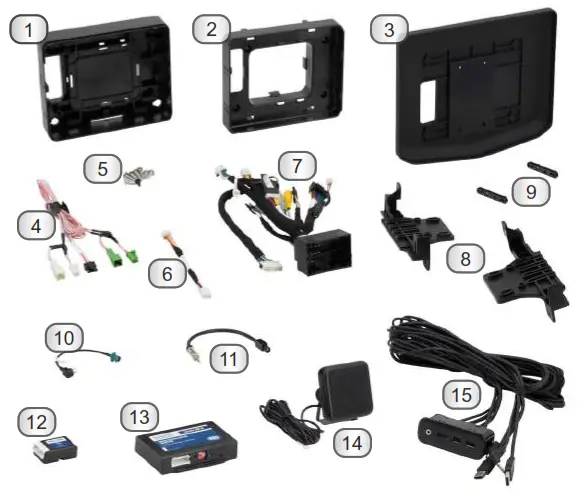 PAC SRK-CHR15H 2015-2021 Dodge Charger - fig1