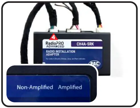 PAC SRK-CHR15H 2015-2021 Dodge Charger - three connectors 1