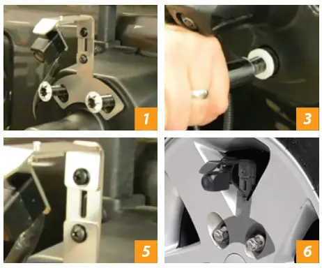 BRANDMOTION SUTV 8837 SummitView Jeep Wrangler Adjustable Rear Vision System - Camera