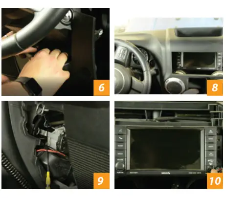 BRANDMOTION SUTV 8837 SummitView Jeep Wrangler Adjustable Rear Vision System - both sides