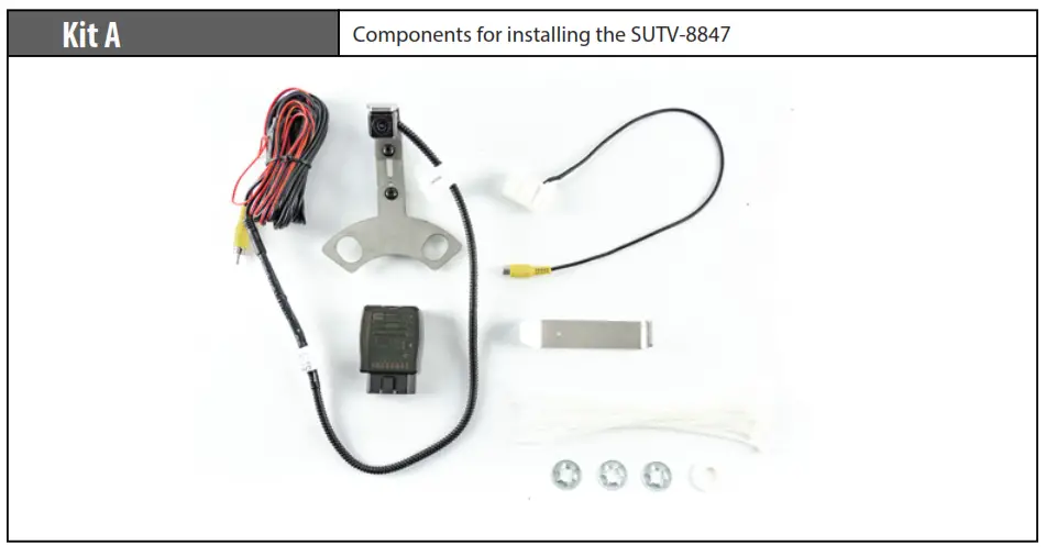 BRANDMOTION SUTV 8837 SummitView Jeep Wrangler Adjustable Rear Vision System - fig 2