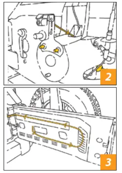 BRANDMOTION SUTV 8837 SummitView Jeep Wrangler Adjustable Rear Vision System - panels