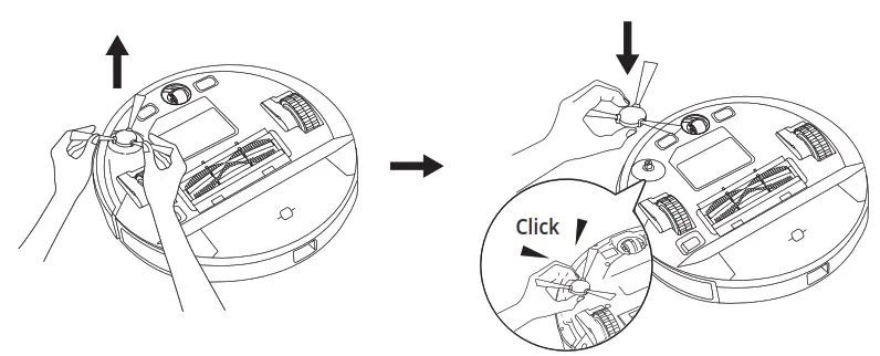 eufy RoboVac G20 Hybrid Robot Vacuum Cleaner- Side Brush