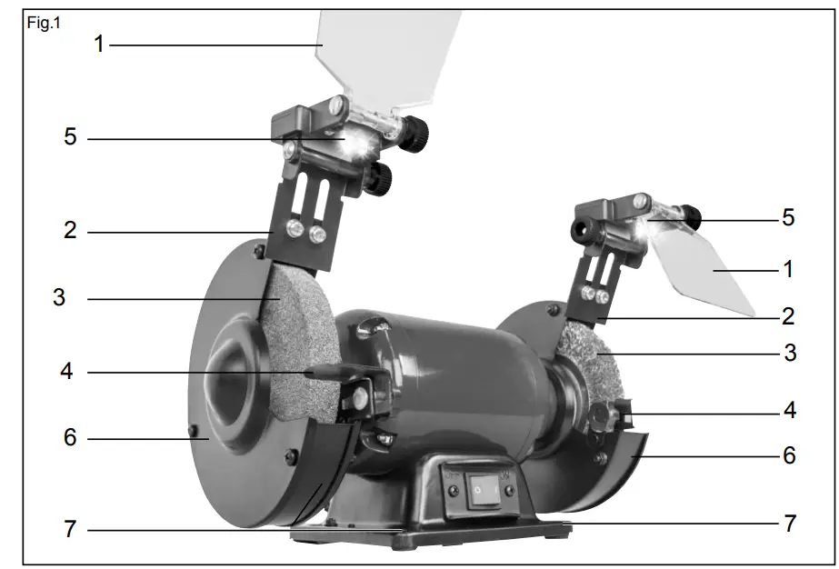 scheppach-SM150LB-Bench-Grinder-FIG1