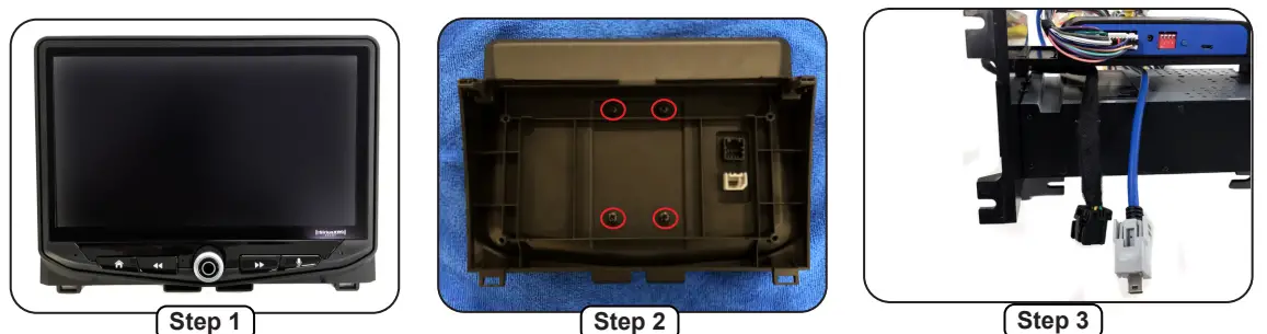 Stinger SR-TUN14H HEIGH10 Radio Replacement Kit for 2014 to 2021 Toyota Tundra - Fig 13