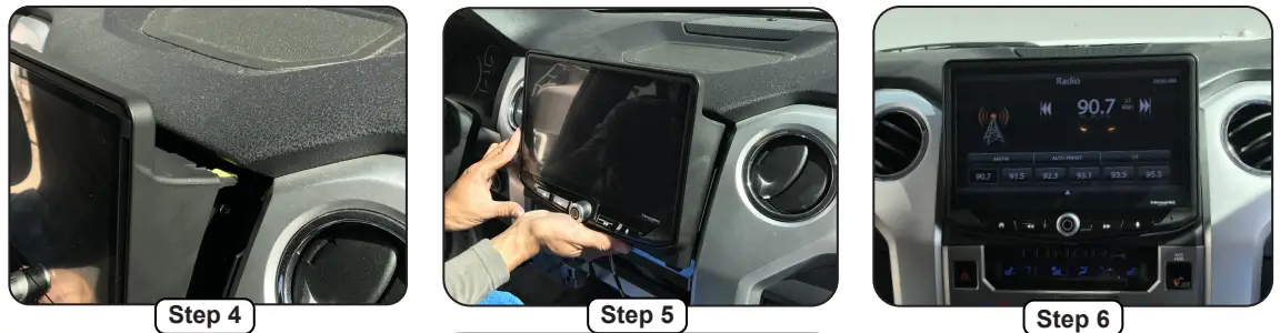 Stinger SR-TUN14H HEIGH10 Radio Replacement Kit for 2014 to 2021 Toyota Tundra - Fig 17