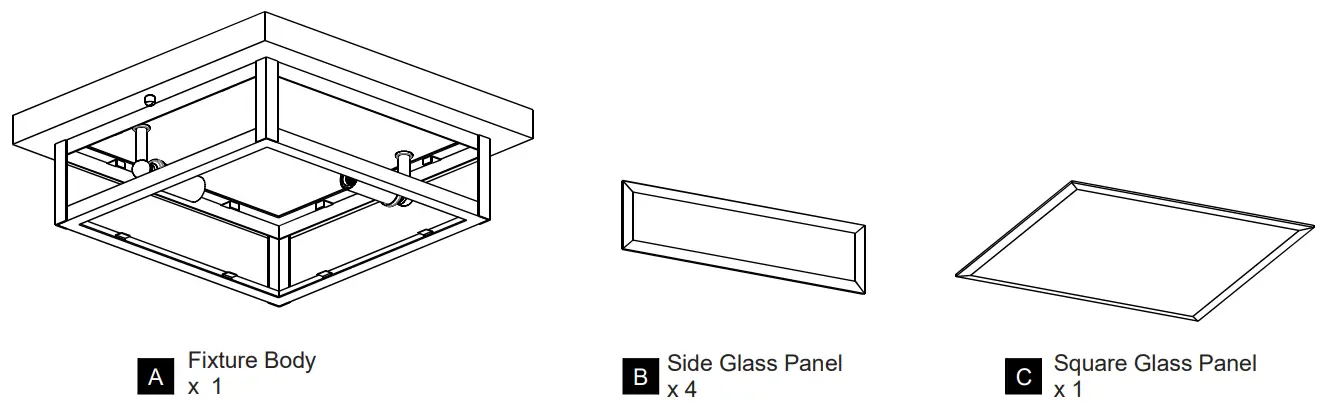 QUOIZEL WVR Series 2 Light 12 Inch Antique Brass Flush Mount Ceiling Light fig 2