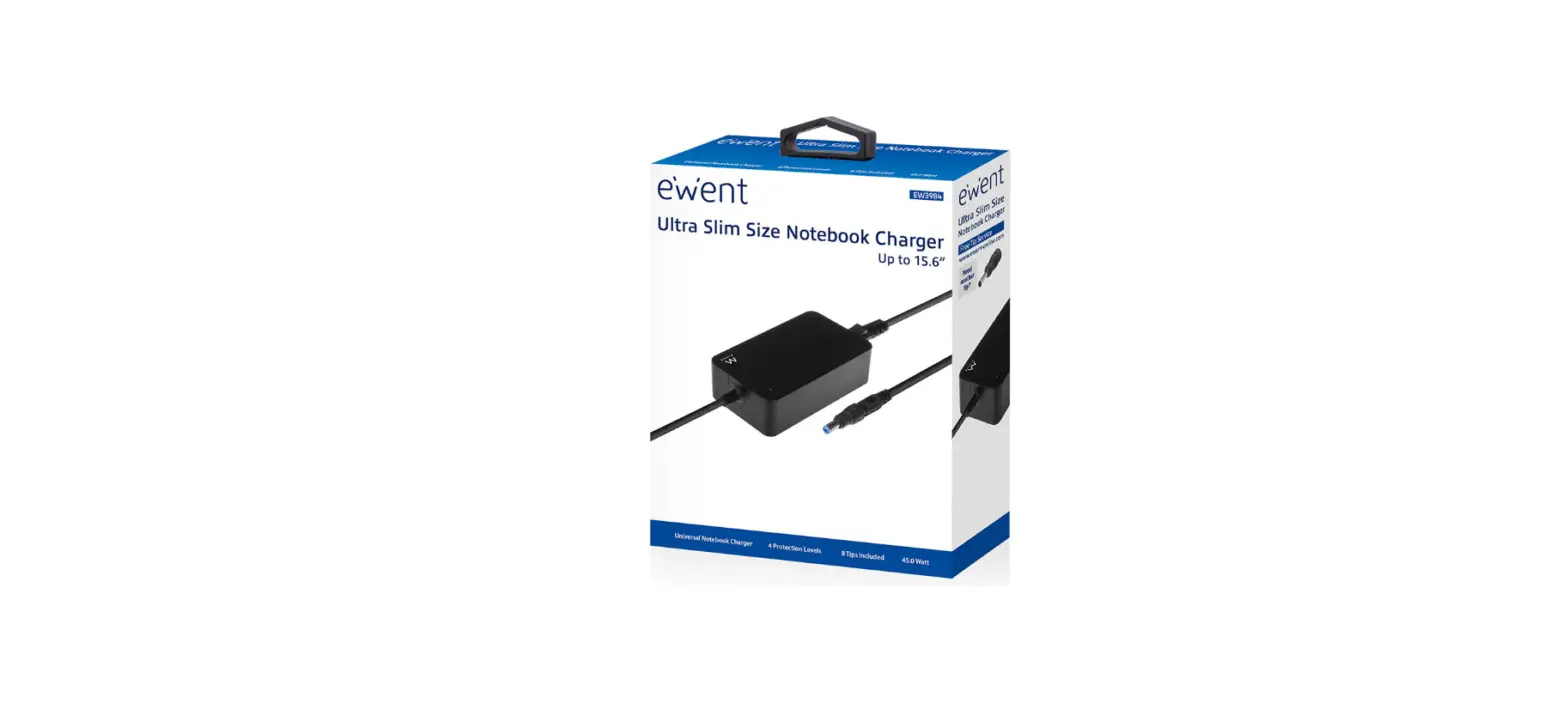 Ewent Ew3984 Ultra Slim Size Notebook Charger Installation Guide Ewent Ew3984 Ultra Slim Size Notebook Charger Installation Guide