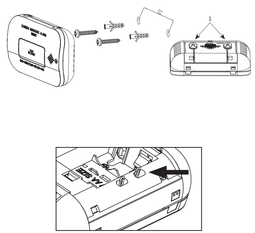 EMOS P56402 CO Alarm - Fig 1