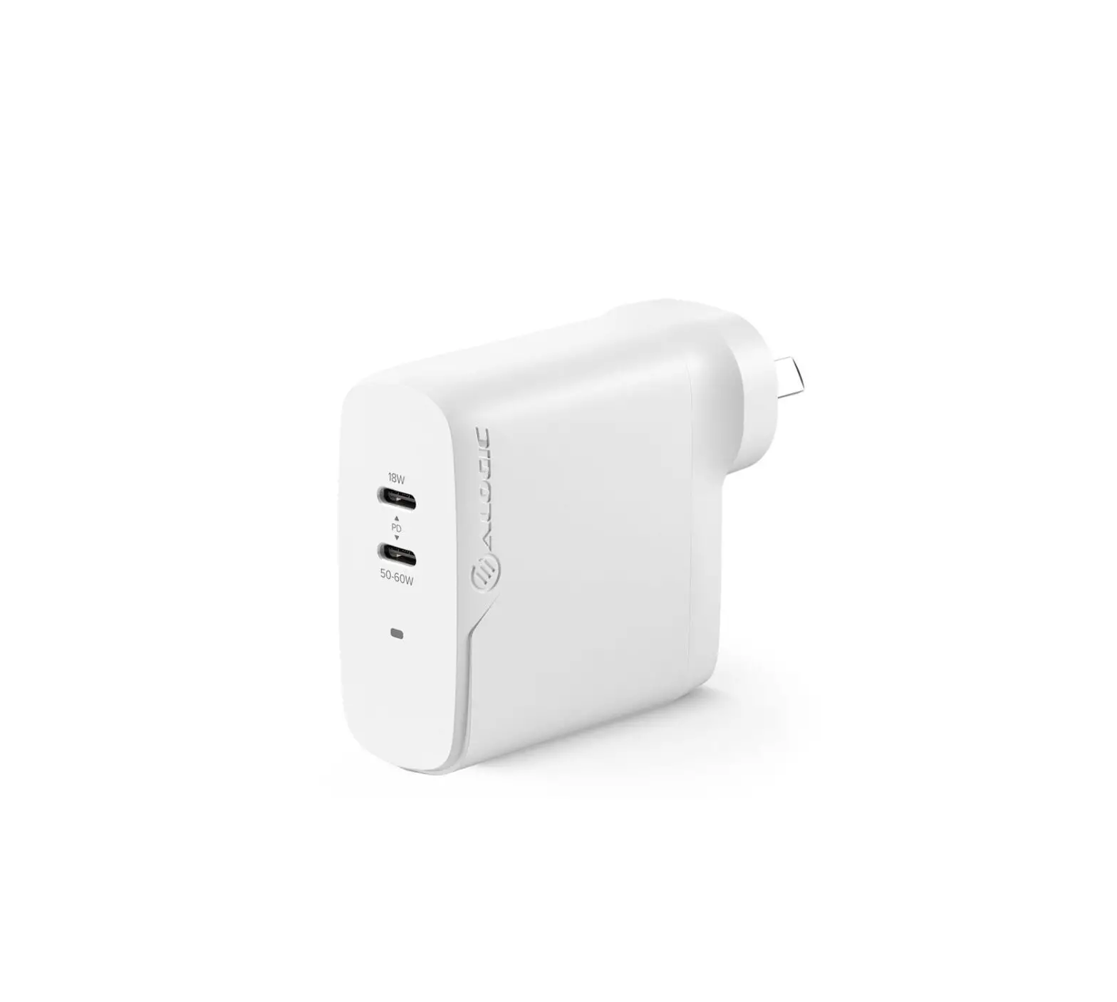 Alogic Wcg2x68-anz 2 Port Usb-c Gan Charger User Guide