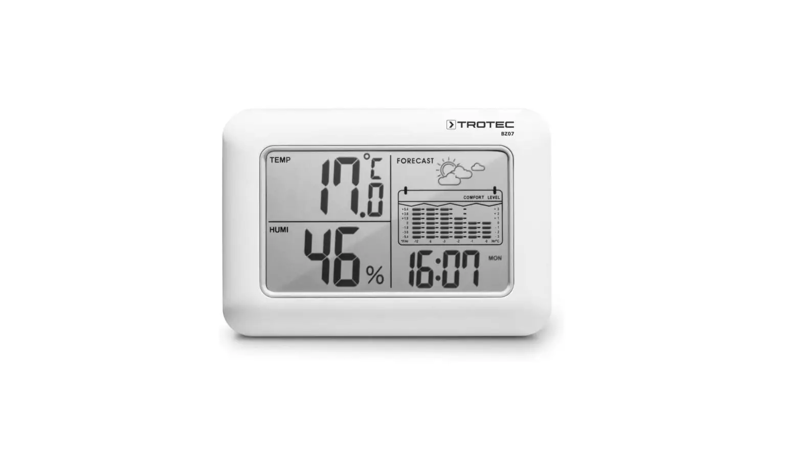Trotec Bz07 Weather Station 6-in-1 Combination Device With Indoor Climate Instruction Manual