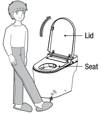 GLACIER BAY G15 Antimicrobial Protected Seat Smart Toilet - Fig 25