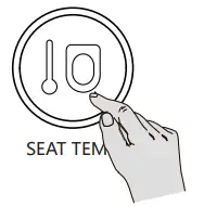 GLACIER BAY G15 Antimicrobial Protected Seat Smart Toilet - Fig 33