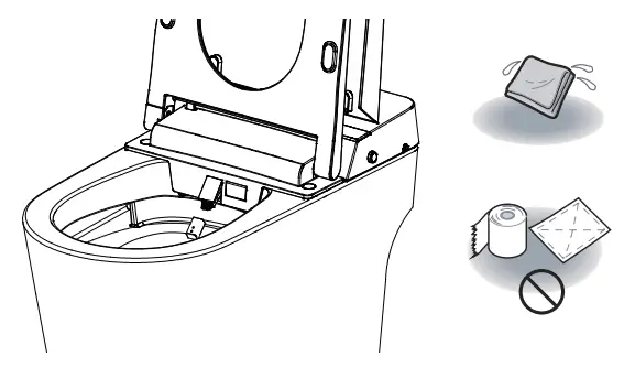 GLACIER BAY G15 Antimicrobial Protected Seat Smart Toilet - Fig 43