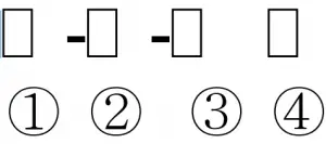Numbering Scheme SZL-WL