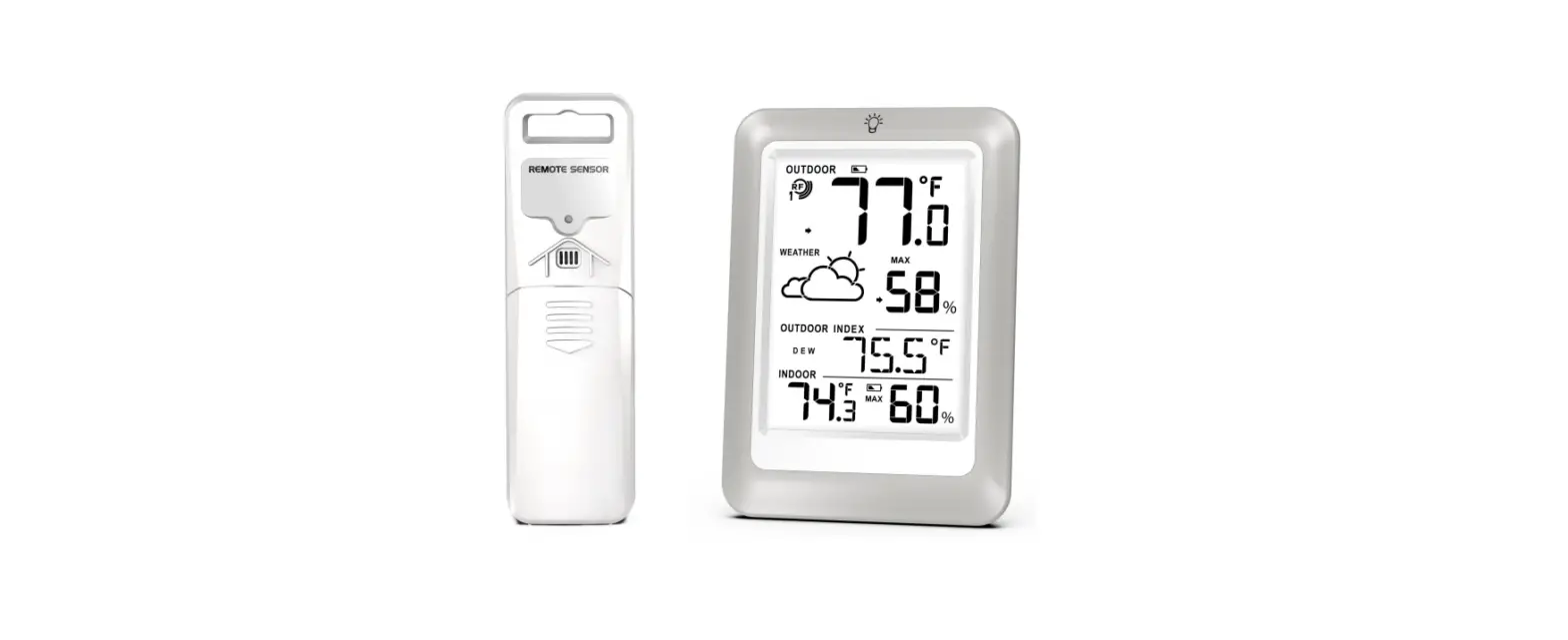 Unni Un0581 Digital Wireless Weather Station Instruction Manual