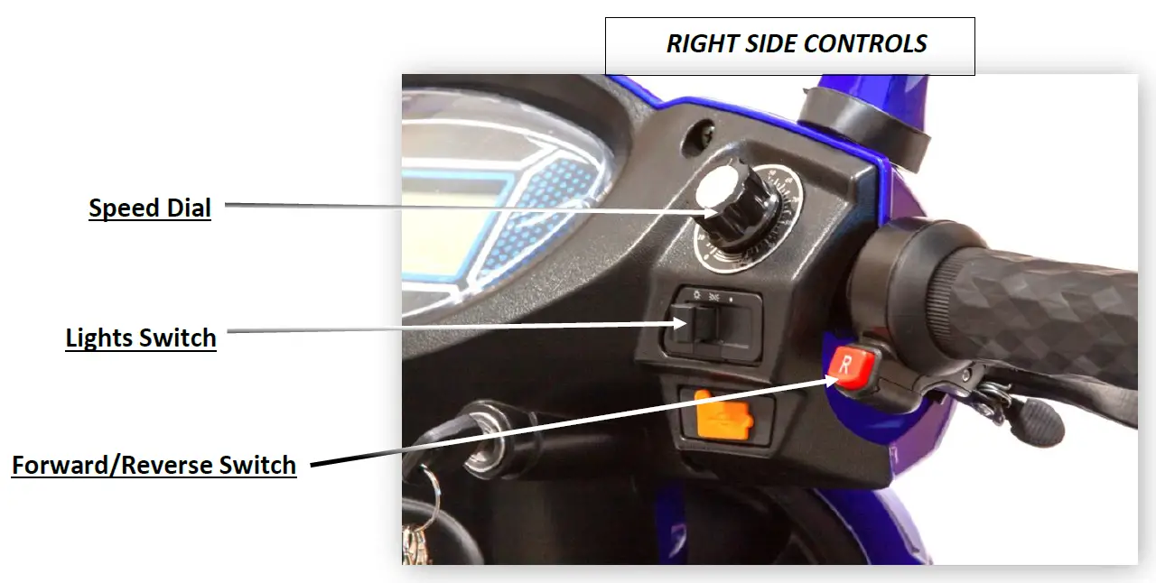E-WHEELS EW-72 Electric Mobility Moped 6